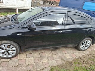 2019 Hyundai Solaris II, чёрный, 1600000 рублей, вид 4