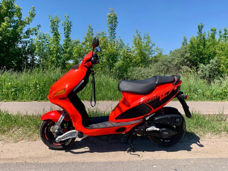 1997 Italjet Dragster 125, оранжевый, 499000 рублей, вид 2