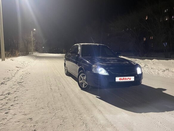 2012 Lada (ВАЗ) Priora I, синий, 340000 рублей - вид 1