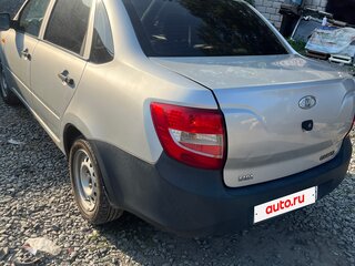 2013 Lada (ВАЗ) Granta I, серебристый, 280000 рублей, вид 5