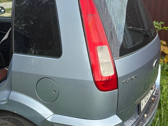 2007 Ford Fusion I Рестайлинг, голубой - вид 6
