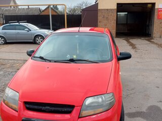 2007 Chevrolet Aveo I, красный, 340000 рублей, вид 4