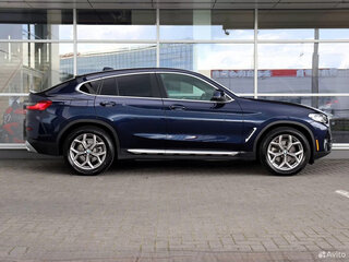 2021 BMW X4 30i II (G02) Рестайлинг, синий, 5300000 рублей, вид 3