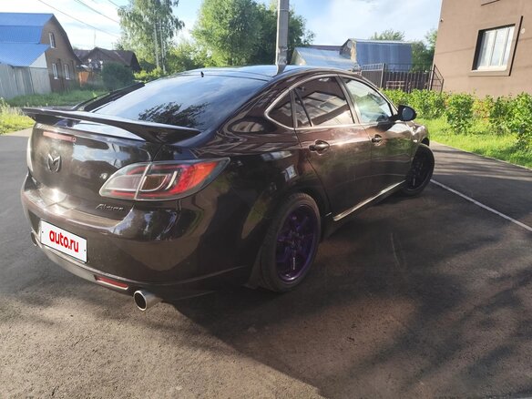 2007 Mazda 6 II (GH), пурпурный - вид 3