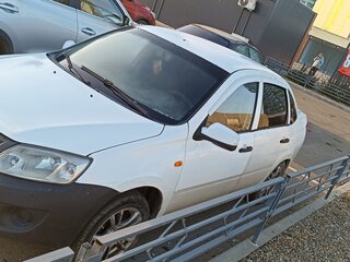 2013 Lada (ВАЗ) Granta I, белый, 299000 рублей, вид 2