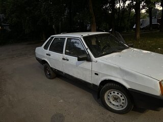 1997 Lada (ВАЗ) 21099, белый, 35000 рублей, вид 1