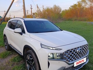 2021 Hyundai Santa Fe IV Рестайлинг, белый, 3410000 рублей, вид 2