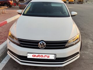 2015 Volkswagen Jetta VI Рестайлинг, белый, 1350000 рублей, вид 2