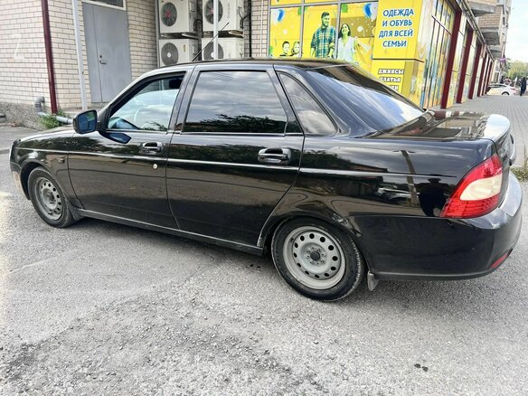 2015 Lada (ВАЗ) Priora I Рестайлинг, чёрный, 615000 рублей - вид 11