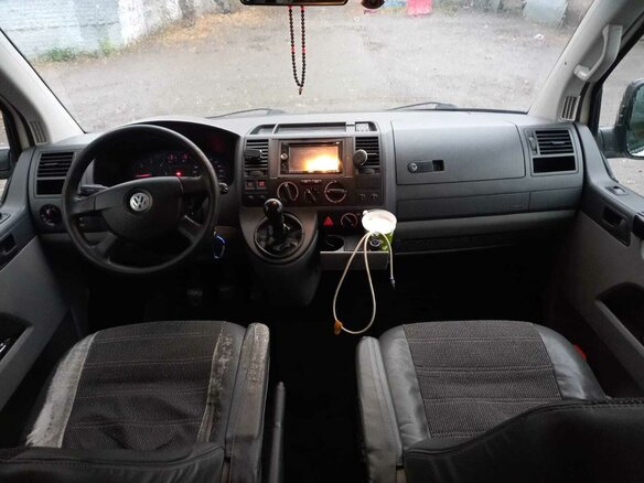 2007 Volkswagen Transporter T5, белый, 1200000 рублей - вид 4