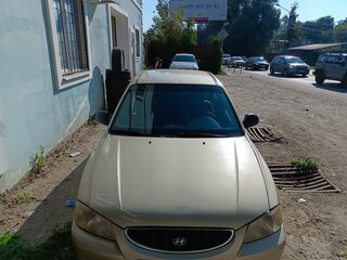 2006 Hyundai Accent ТагАЗ II, бежевый, 330000 рублей, вид 1