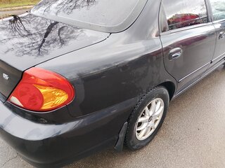 2007 Kia Spectra I Рестайлинг 2, чёрный, 370000 рублей, вид 2