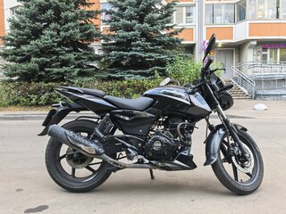 2021 Bajaj Pulsar 180, чёрный, 130000 рублей, вид 1