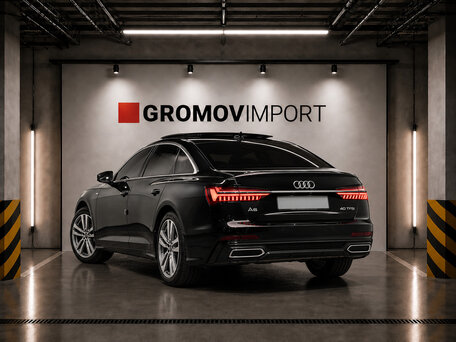 2023 Audi A6 45 TFSI V (C8), чёрный, 4190000 рублей, вид 5