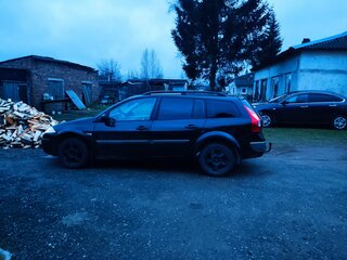 2007 Renault Megane II Рестайлинг, чёрный, 700000 рублей, вид 2