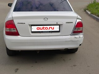 2003 Mazda Familia VIII (BJ), белый, 210000 рублей, вид 4