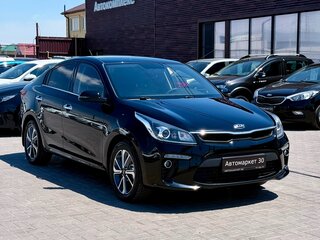 2020 Kia Rio IV, чёрный, 1469990 рублей, вид 1