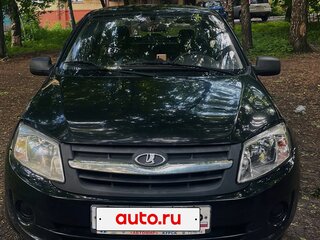 2013 Lada (ВАЗ) Granta I, чёрный, 315000 рублей, вид 1