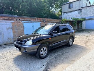 2005 Hyundai Santa Fe I, чёрный, 560000 рублей, вид 1