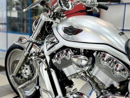 2003 Harley-Davidson V-Rod, серебристый, 1190000 рублей, вид 3