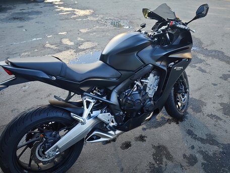2016 Honda CBR 650F, чёрный, 750000 рублей, вид 3