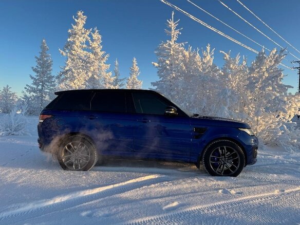 2015 Land Rover Range Rover Sport SVR II, синий, 4900000 рублей - вид 17