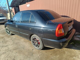 2011 Hyundai Accent ТагАЗ II, чёрный, 580000 рублей, вид 5