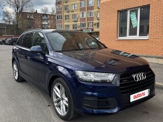2019 Audi Q7 II (4M), синий, 4400000 рублей, вид 1