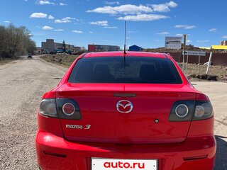 2008 Mazda 3 I (BK) Рестайлинг, красный, 470000 рублей, вид 5