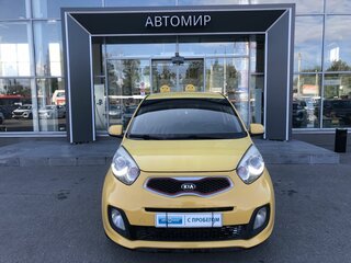 2012 Kia Picanto II, жёлтый, 784500 рублей, вид 2