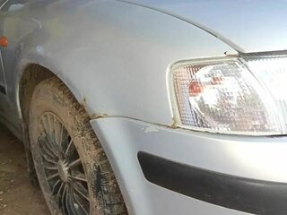 1997 Volkswagen Passat B5, серебристый, 300000 рублей, вид 2