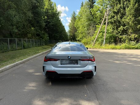 2022 BMW 4 серии M440d xDrive G22, G23, G26, серый, вид 5