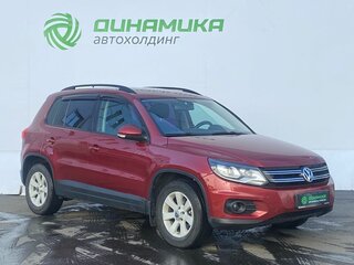 2013 Volkswagen Tiguan I Рестайлинг, красный, 975000 рублей, вид 3