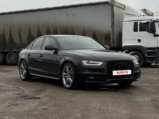 2014 Audi A4 IV (B8) Рестайлинг, чёрный, 1799000 рублей, вид 3