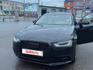 2014 Audi A4 IV (B8) Рестайлинг, чёрный, 1370000 рублей, вид 2