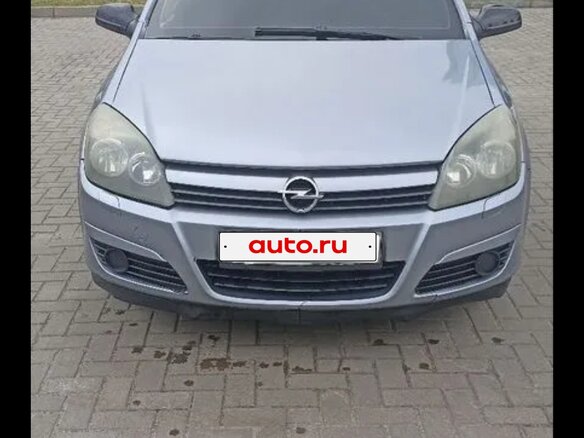 2004 Opel Astra H, серый, 370000 рублей - вид 1