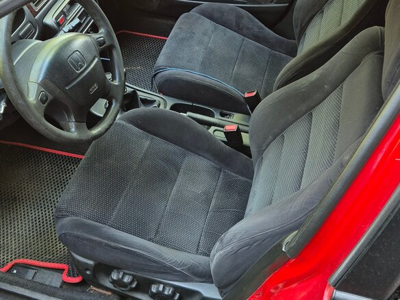 2000 Honda Civic VI Рестайлинг, красный, 375000 рублей - вид 5