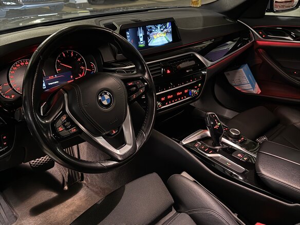 2019 BMW 5 серии 520d VII (G30/G31/G38), серый - вид 5