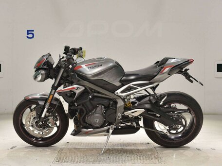 2019 Triumph Street Triple, серый, 880000 рублей, вид 4