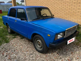 2005 Lada (ВАЗ) 2107, синий, 67000 рублей, вид 2