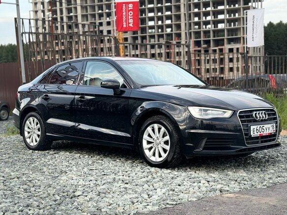 2014 Audi A3 III (8V), чёрный - вид 1