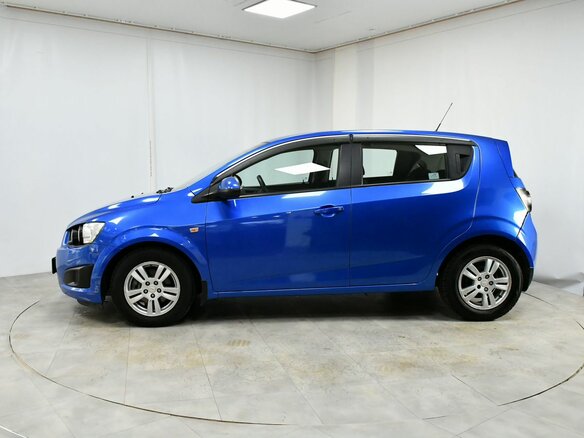 2014 Chevrolet Aveo II, синий, 775000 рублей - вид 7