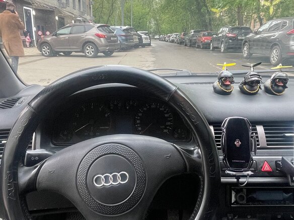 1998 Audi A6 II (C5), синий, 380000 рублей - вид 10