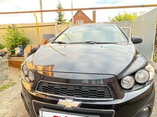 2012 Chevrolet Aveo II, чёрный, 630000 рублей, вид 2