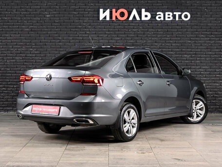 2020 Volkswagen Polo VI, серый, 1540000 рублей, вид 4