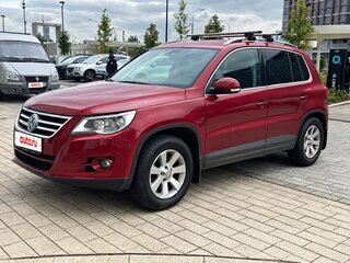 2010 Volkswagen Tiguan I, красный, 1150000 рублей, вид 1