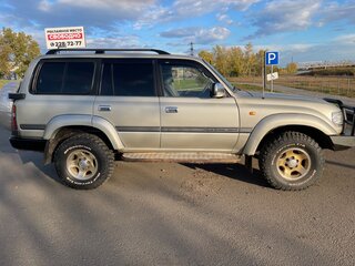 1995 Toyota Land Cruiser 80 Series Рестайлинг, серебристый, 1250000 рублей, вид 2