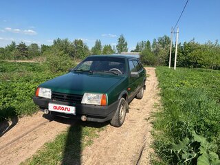 1999 Lada (ВАЗ) 21099, зелёный, 83000 рублей, вид 4