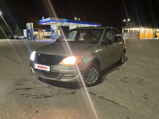 2012 Renault Logan I Рестайлинг, бежевый, 340000 рублей, вид 1