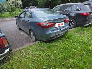2013 Kia Rio 4-speed III, голубой, 498000 рублей, вид 5